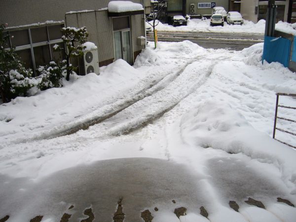 駐車場の融雪装置